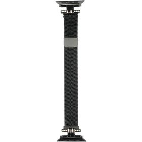 Deercase Apple Watch Stainless Steel Black Taşlı Kadın Akıllı Saat Kordon