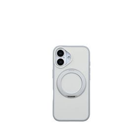 Deercase İphone 16 Premium Beyaz Fonksiyonel Füme Standlı Magsafe Uyumlu Telefon Kılıfı