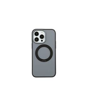 Deercase İphone 16 Pro Max Füme Standlı Magsafe Premium Fonksiyonel Telefon Kılıfı