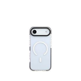 Deercase iPhone 17 Air Siyah Gri Premium Darbe Emici Lüks Kamera Korumalı Magsafe Uyumlu Telefon Kılıfı