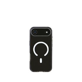 Deercase iPhone 17 Air Siyah Premium Darbe Emici Lüks Kamera Korumalı Magsafe Uyumlu Kırmızı Telefon Kılıfı