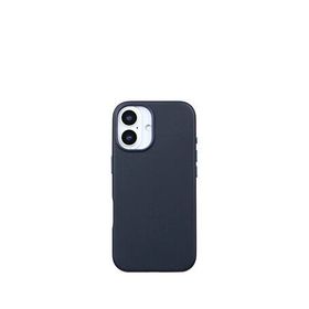 Deercase iPhone 17 Deri Gizli Magsafe Uyumlu Premium Kamera Koruma Darbe Emici Lacivert Telefon Kılıfı
