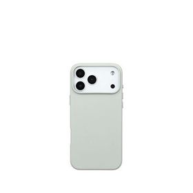 Deercase iPhone 17 Pro Max Deri Gizli Magsafe Uyumlu Premium Kamera Koruma Darbe Emici Gri Telefon Kılıfı