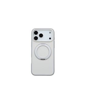 Deercase İphone 17 Pro Max Premium Fonksiyonel Beyaz Standlı Magsafe Uyumlu Telefon Kılıfı