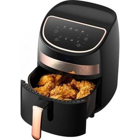 Deerma KZ100 3 lt Siyah-Rose Gold Airfryer