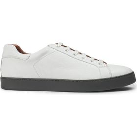 Deery 01829MBYZC13 Deri Beyaz Erkek Sneaker Ayakkabı