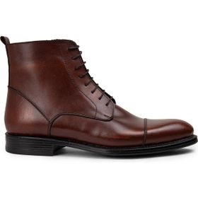 Deery 01974MBKRC02 Hakiki Deri Bakır Fermuarlı Erkek Bot
