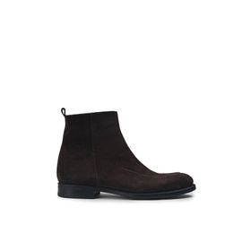 Deery 01975MKHVC01 Hakiki Süet Kahverengi Kadın Bot