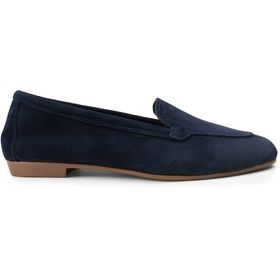 Deery E3209ZYSLC02 Kadın Hakiki Süet Lacivert Babet