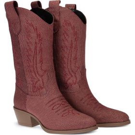 Deery E8002ZBRDC01 Bordo Deri Kadın Çizme