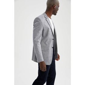 DeFacto 223362579 Siyah Erkek Blazer Ceket