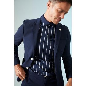 DeFacto 223362579 Siyah Erkek Blazer Ceket