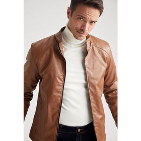 DeFacto 223554114 Haki Kapüşonlu Bomber Mont Erkek Mont