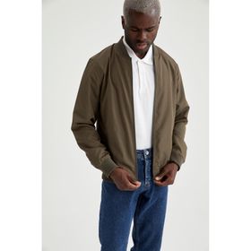 DeFacto 223554114 Haki Kapüşonlu Bomber Mont Erkek Mont