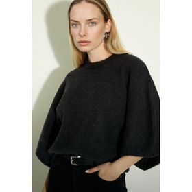 DeFacto 223615729 Oranj Bisiklet Yaka Basic Triko Erkek Kazak