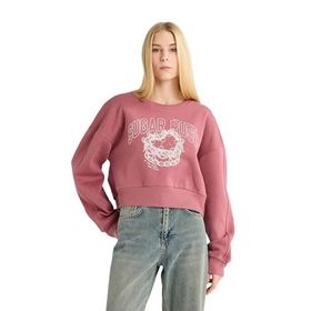 DeFacto 223977993 Lacivert Bisiklet Yaka Erkek Sweatshirt