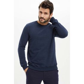 Defacto 225262831 Sarı Regular Fit Erkek Sweatshirt