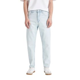 DeFacto 90's Mavi Slim Fit Dar Kalıp Yüksel Bel Dar Paça Erkek Jean Pantolon