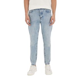 DeFacto 90's Mavi Slim Fit Dar Kalıp Yüksel Bel Dar Paça Erkek Jean Pantolon