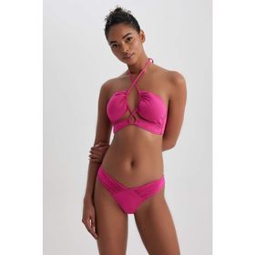 DeFacto A0176AX23HSPN615 Kırmızı Fall in Love Regular Fit Bikini Altı