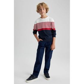DeFacto A4936A823WN Erkek Çocuk Kargo Fit Twill Pantolon