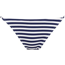 DeFacto A9458AX23HSNV30 Lacivert Çizgili Fall in Love Regular Fit Çizgili Bikini Altı