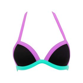 DeFacto B0237AX23HSBK81 Renkli Fall in Love Üçgen Bikini Üstü