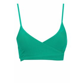 DeFacto B0387AX23HS Yeşil-GN232 Fall in Love Regular Fit Bayan Bikini Üstü