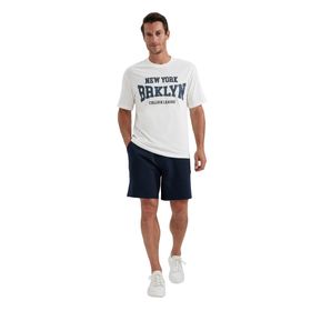 DeFacto B0650AX23SM Lacivert-NV64 Erkek Regular Fit Şort
