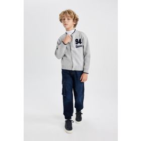 DeFacto B2957A823WN Erkek Çocuk Kargo Jogger Jogger Paça Jean Pantolon