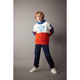 DeFacto B2957A823WN Erkek Çocuk Kargo Jogger Jogger Paça Jean Pantolon