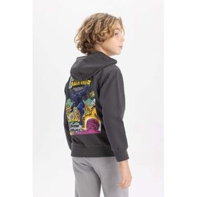 DeFacto B3089A823WN AR104 Marvel Comics Bisiklet Yaka Erkek Çocuk Sweatshirt