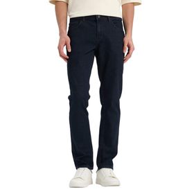 DeFacto B4539AX23AU NM40 Mavi Pedro Slim Fit Dar Kalıp Normal Bel Dar Paça Erkek Jean Pantolon