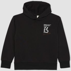 DeFacto B5945A823WN Erkek Çocuk Kapüşonlu Baskılı Kalın Sweatshirt