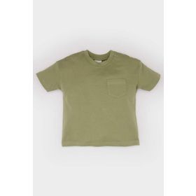 DeFacto B7005A525SM Bisiklet Yaka Basic Düz Kısa Kollu Erkek Bebek T-shirt