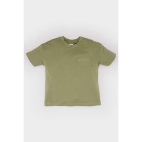 DeFacto B7005A525SM Bisiklet Yaka Basic Düz Kısa Kollu Erkek Bebek T-shirt