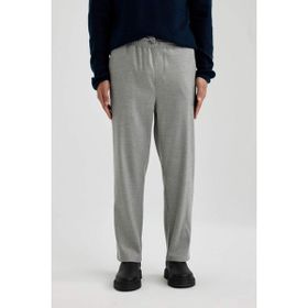 DeFacto B7336AX23WN Gri-GR210 Relax Fit Erkek Pantolon