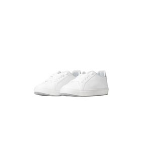 DeFacto Bağcıklı Düz Taban Suni Deri Beyaz Kadın Sneaker Ayakkabı