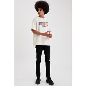 DeFacto Bisiklet Yaka Slim Fit Basic Tişört M4819AZ21SP