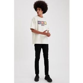 DeFacto Bisiklet Yaka Slim Fit Basic Tişört M4819AZ21SP