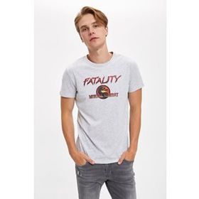 DeFacto Bisiklet Yaka Slim Fit Basic Tişört M4819AZ21SP
