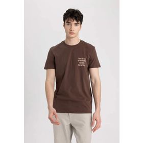 DeFacto BN497 Oversize Fit Bisiklet Yaka Basic Kısa Kollu Tişört