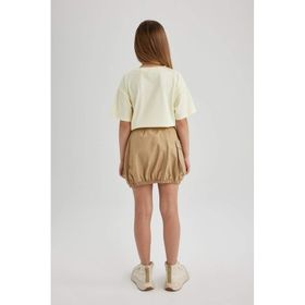 Defacto C0125A824SPBG395 Kız Çocuk Poplin Etek
