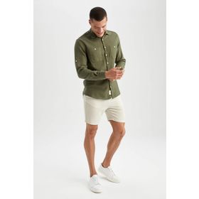 DeFacto Çizgili Comfort Fit Pantolon N6248AZ19WN