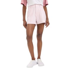 DeFacto E2543AX25SM Pembe-PN694 Kadın Standart Fit Dokuma Spor Şort