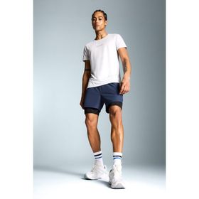 DeFacto E2759AX25SM Slim Fit Dar Kesim Sporcu Taytlı Şort