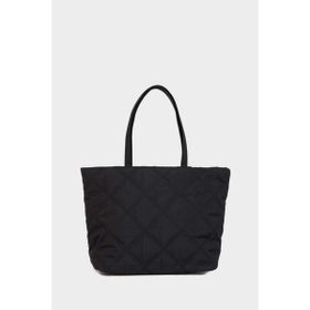 DeFacto E5339AXNS Siyah-BK2 Kadın Puffer Kapitoneli Omuz Çantası