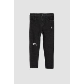 DeFacto Erkek Çocuk Dad Fit Yırtık Detaylı Jean Pantolon