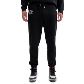 DeFacto Erkek Keith Haring Regular Fit Cepli Eşofman Altı, Siyah, L Pantolon