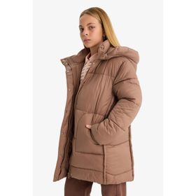 DeFacto F0049A825AU Su Geçirmez Kapüşonlu Kız Çocuk Parka